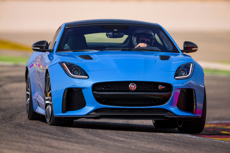 Illustration for article titled The Jaguar F-Type SVR Is A 575 Horsepower Screaming Track Day LunaticÂ